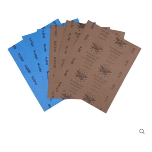 Sandpaper polishing ultra-fine 10000 Eagle axe water mill dry grinding abrasive paper 80 abrasive band 1000 5000 2000 mesh