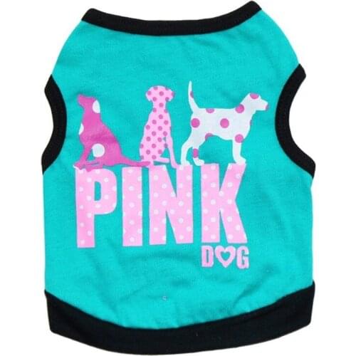 Pet Dog Printing Clothes Summer Puppy Pet Clothing for Dog Vest Shirt Winter Warm Dogs Pets Clothing Chihuahua Clothes for Dogs