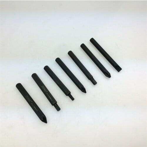 STARPAD Repair parts impact screwdriver chrome vanadium alloy steel super hard magnetic hexagonal batch 3 sets of impact batches