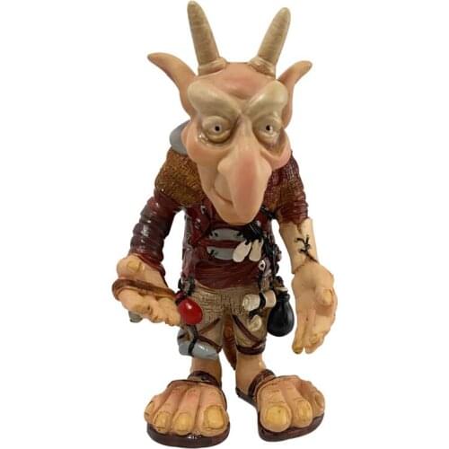 Garden Gnome Statue Gnomes Enforcer Guard Anime weirdo Sculpture DIY Toys Halloween Ornament Outdoor Gothic Garden Statue