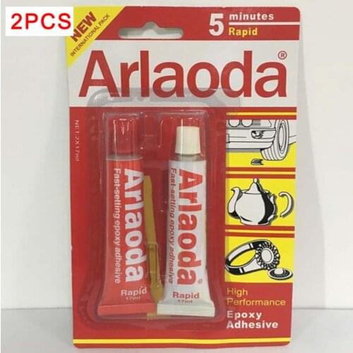 2 Minutes Curing Super Liquid Araldite 2pcs/set 5 Minutes Metal Adhesive Stationery AB Epoxy AB Glue High Quality Adhesive Glues