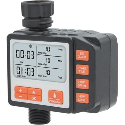 Water Timer, Watering Programs Sprinkler Timer Hose Timer/Single Valve Faucet Timer for Garden, Drip Irrigation, Sprinkle System