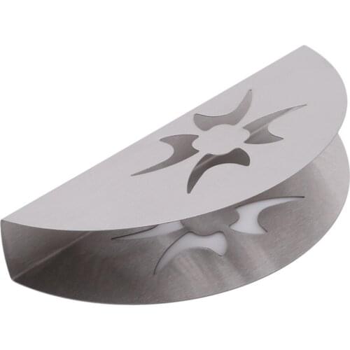 Creative Fan-shaped Sector Flat Stainless Steel Tissue Holder Case Boxes Table Decoration Napkin Holder Organizer Container