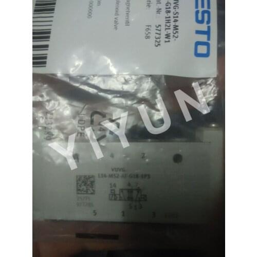 VUVG-B10-T32C-AZT-F-1T1L 573410 VUVG-B14-B52-ZT-F-1P3 566517 VUVG-B10-P53E-ZT-F-1T1L 573420 FESTO Solenoid valve
