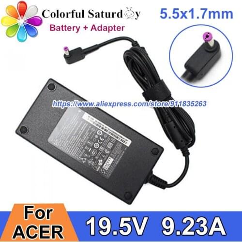 180W ADP-180MB K AC Adapter 19.5V 9.23A Laptop Charger for ACER Nitro 5 N17C1 PH317-51 N16W3 Nitro An515-54 NITRO 7 AN715-51