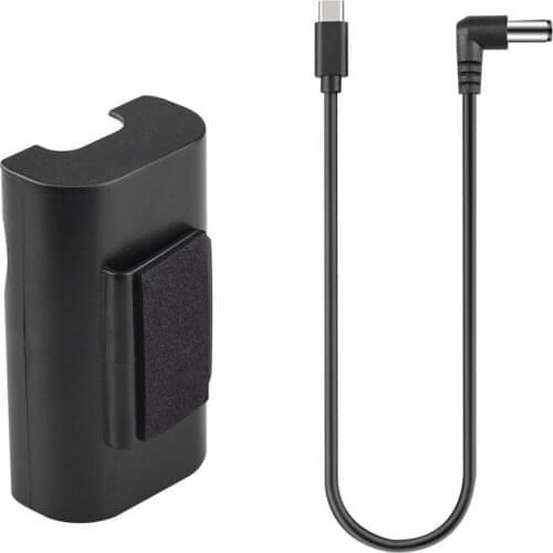 Charging Power Supply Set for FPV Goggles V2 Drone Battery Fast Charger Port Mobile Power Line and Back Clip Accessories