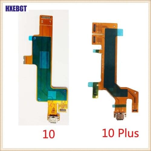 Charging Port Flex Cable Repair For Sony Xperia 10 / 10 Plus X10 X10P Type-C USB Charger Dock Connector Spare Parts