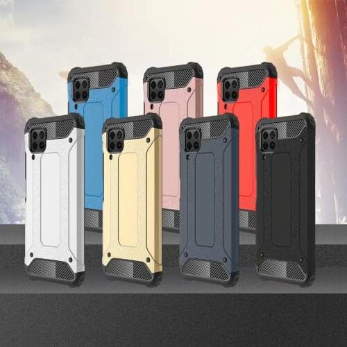 100pcs/lot Shockproof Rugged Armor Phone Case For Huawei P40 P30 Lite Nova 6SE 6 5G 4E P40 P30 Pro Protective Back Cover