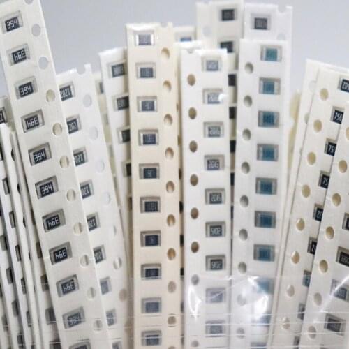 100Pcs 1206 SMD resistor 1% 0R ~ 1M 1/2W 0 1 10 100 150 220 330 ohm 1K 2.2K 10K 100K 0R 1R 10R 100R 150R 220R 330R