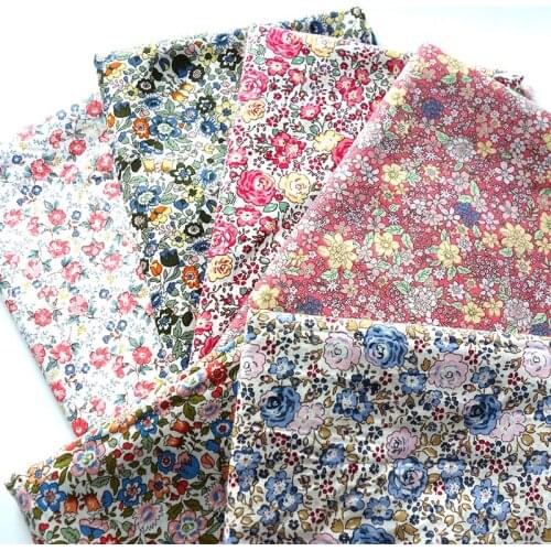 145x50cm Spring Summer Cotton Super Dense Poplin Sewing Fabric Making Womens Wear Dress Children Clothing Home Clothes Cloth
