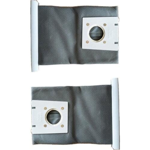 2pcs Washable Type G Cloth Dust Bag For Bosch & SIEMENS BSG6 BSG7 BSGL3126GB GL30 Vacuum Cleaner Spare Parts Replacement Bags
