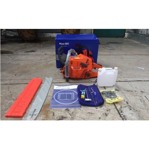 STABLE QUALITY Manufacturers petrol chain saw HUS365 Gasoline CHAINSAW ,65CC 3.4kw CHAIN SAW, Heavy Duty Chainsaw with 18"Blade