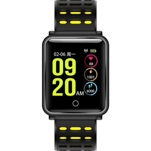 Bluetooth 4.2 Smart Watch IP68 Waterproof Heart Rate Blood Pressure Monitor N88 Fitness Tracker Smart watch For Android IOS8.0