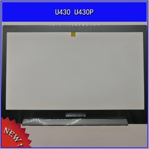 Laptop front bezel frame housing cover For Lenovo U430 U430P B Shell Silver