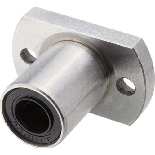 Double chamfered elliptical high precision flange linear bearing lmh6uu lmh8uu lmh10uu lmh12uu lmh13uu lmh16uu lmh20uu