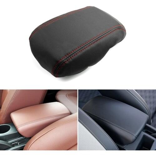 PU Leather with Sponge Car Interior Center Control Armrest Box Cover Protective Trim For Nissan Qashqai 2008 2009 2010 - 2017