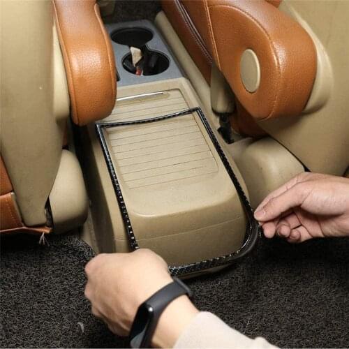 For Honda CR-V 2007-2011, ABS Plastic Center Console Armrest Storage Box Frame Cover