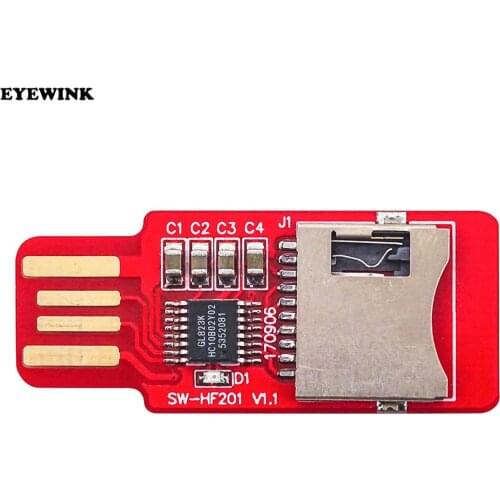 1pcs TF micro SD card module Mini SD card module mobile phone memory card reader