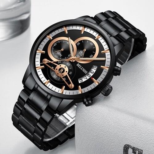 Men Watch Sport Quartz Brand Fashion Mens Watches Relogio Masculino Military Stainless Steel Clock Male Sports thin watchcase