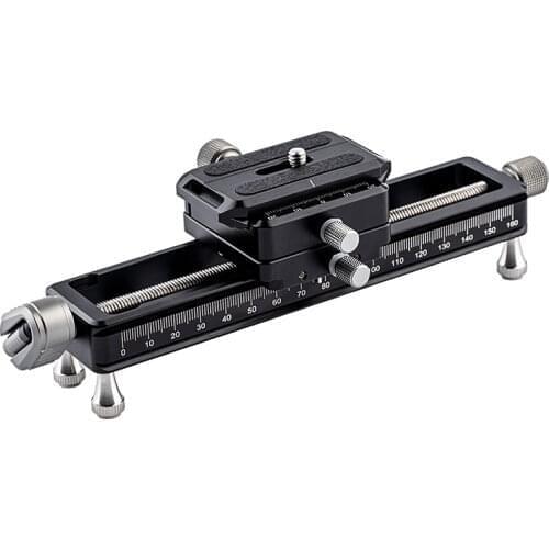 NISI Accuracy 0.01mm Lead screw Macro Focusing Rail Slider Delay shooting Video Stabilizer for canon nikon sony DSLR