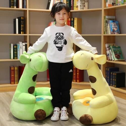 New Cute deer sofa pillow Plush Toy Creative Colorful Deer Childrens Plush Doll Toys Girls Holiday Birthday Gifts