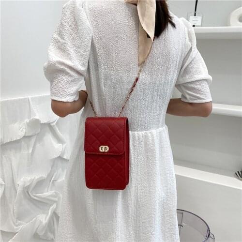 New Women Shoulder Bag Brand Designer Handbags Phone Pocket Women Purse Female Casual Credit Card Holder Crossbody Bags
