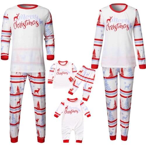 Family Matching Outfits Mother Father Daughter Son Family Clothing Set Christmas Pajamas Family Clothing Toddler Pajamas Clothes