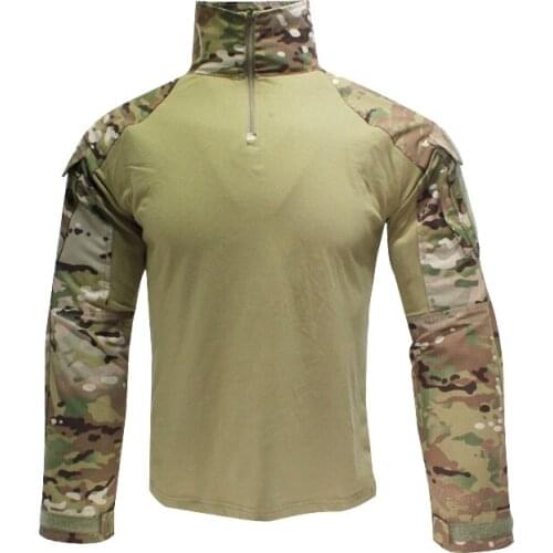 Outdoor G3 tactical frog suit CP multi-function army fan suit mens work clothes