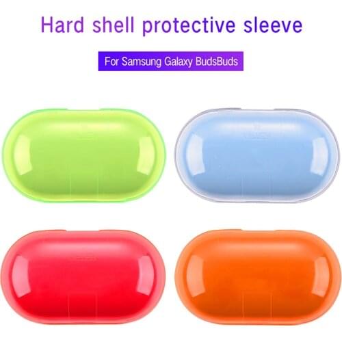 Shockproof Transparent Hard Case For Samsung Galaxy Buds Case Bluetooth Earphone Pouch Cover For Samsung Buds Plus Case