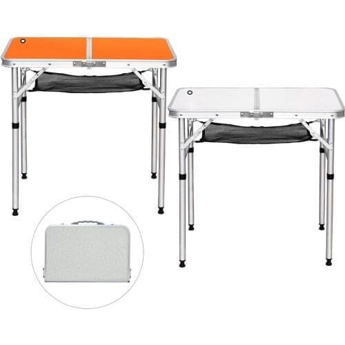 Camping Folding Camping Table Adjustable Aluminum Alloy Lightweight Desk Portable Outdoor Folding Chair