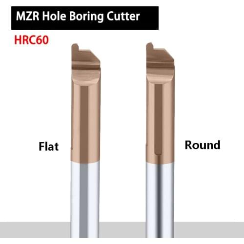 MZR Hole Boring Cutter Tungsten Steel End Face Circular Arc Grooving Machining Metal Lathe Cutter Tools Efficient And Durable