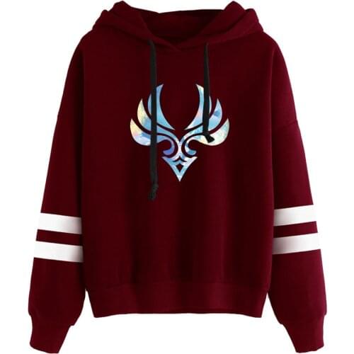 Cartoon Genshin Impact Hoodie Parallel Bars Hoodies Sweatshirt Women Men Casual Pullover Womens Genshin Impact Harajuku Hoodie