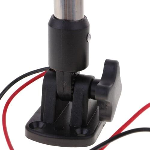 Universal 12V Marine Boat Yacht 3-Colors Red Green White 33LED Anchor Light