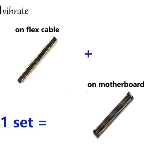 1 SET FPC connector For Letv LeEco Lemax MX1 x900 LCD display screen FPC connector on motherboard mainboard/on flex cable