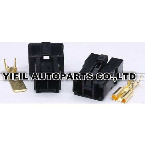 10sets/lot 2 Pin/Way Female Male Auto Connector Battery Speaker Big Current Plug 7.8 Series Modified For Toyota Map Sensor