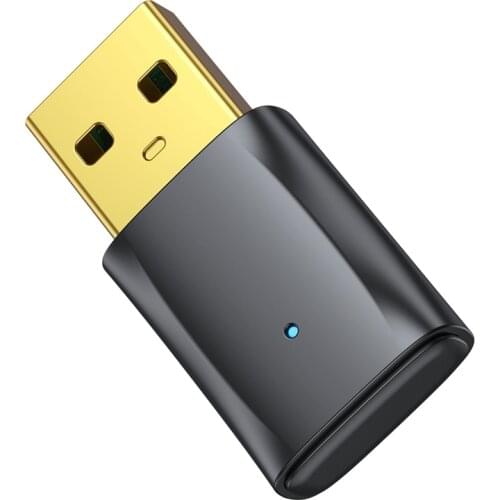 2-in-1 Wireless Bluetooth 5.0 Audio Transmitter Receiver Adapter for PS5 Car Music Headphone Receiver Handsfree