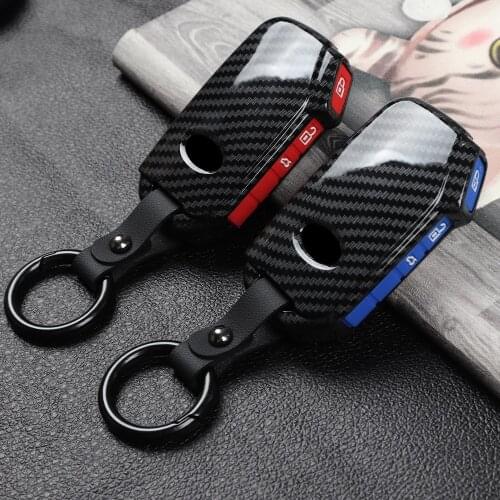 Car Key Cover Case For Kia Ceed CD Sportage Niro Proceed Telluride KX3 K5 Optima Stinger Sorento 4 Seltos Forte 2019 2020 2021