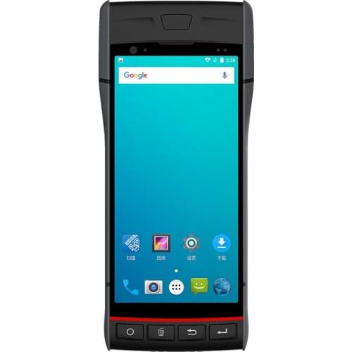 IP54 Handheld Android8.1 Terminal With 58mm Thermal Printer Smart PDA For Warehouse HCC-S60