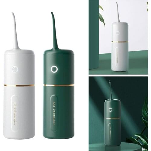 Oral Irrigator Portable Water Flosser USB Rechargeable Water Floss Teeth Cleaner 3 Modes IPX7 Waterproof