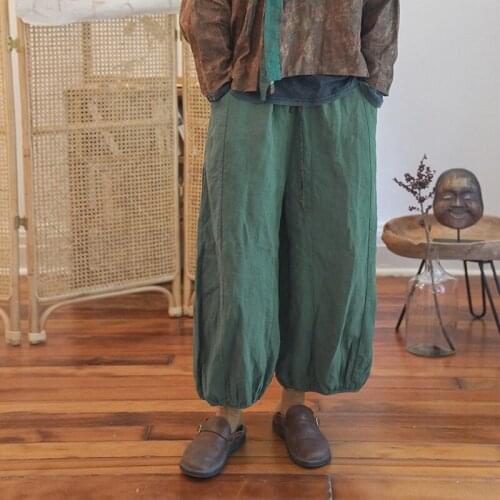 Women's Loose Pants Johnature China