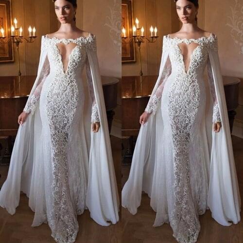 JSLYHS Long Sleeve Wedding Dresses