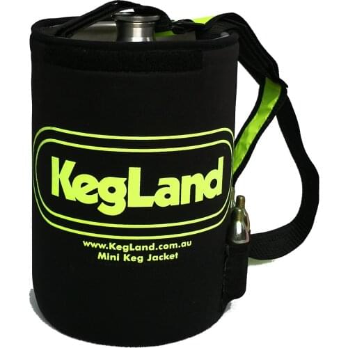Glow in the Dark Mini Keg Neoprene Keg Parka / Jacket - 4L Kegs