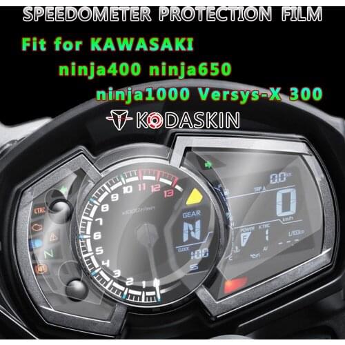 Kodaskin TPU Dashboard screen Instrument Protection Scratch Protector For Kawasaki ninja400 ninja650 ninja1000