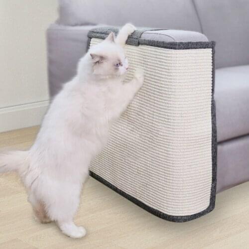 Cat Scratching Board Sisal Toy, Sofa Furniture Protective Cover, Protective Cushion, Invisible Nail, Easy To Install