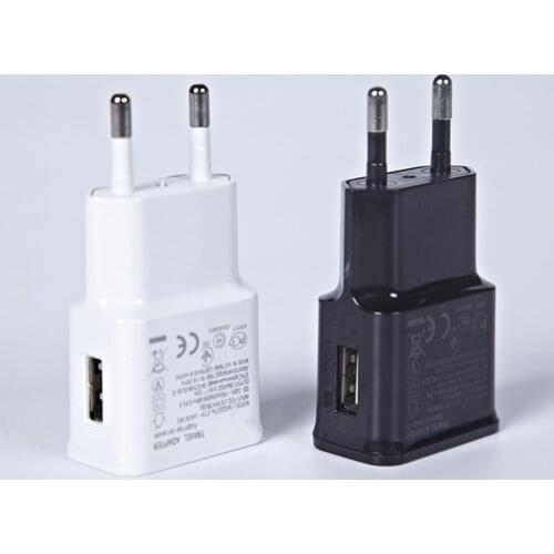 Wall USB Charger1USB 5V2A EU plug For Samsung iphone Mobile phone charging Power Adapter Micro Charger Travel For ipad Universal