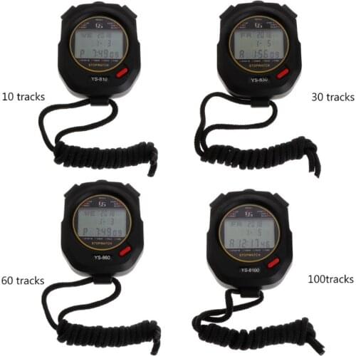 Professional Handheld Digital Stopwatch Sport Running Training Chronograph Timer high quality