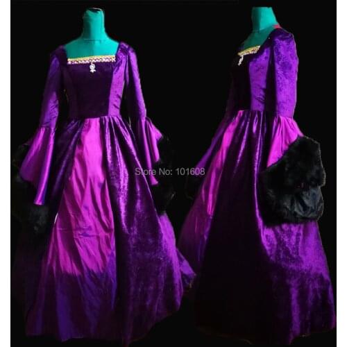 REAL SHOT!19th French Duchess Princess Court vintage costumes Southern Bell Victorian Civil War dresses CUSTOM MADE sw-038