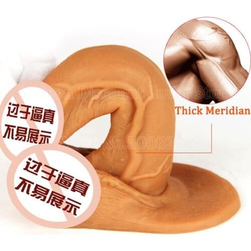 Silicone Soft Realistic Dildo for Women Artificial Big Penis Dick With Suction Cup Female Masturbator Erotic Sex Toys Product