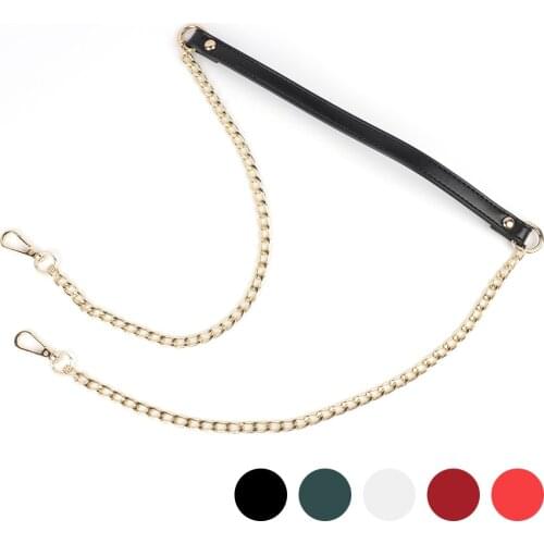120cm Bag Chain Replacement Metal leather Bag Straps for DIY Handbag Handles Shoulder Straps Accessories bag Handles