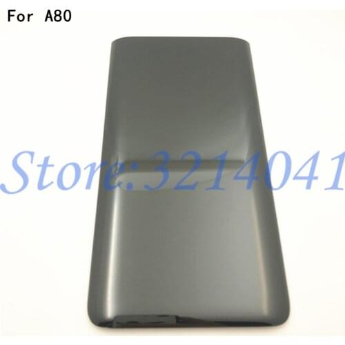 Top Quality New For Samsung Galaxy A80 A805 A805F/DS Back Battery Cover Glass Housing Cover Door Rear Case With Logo
